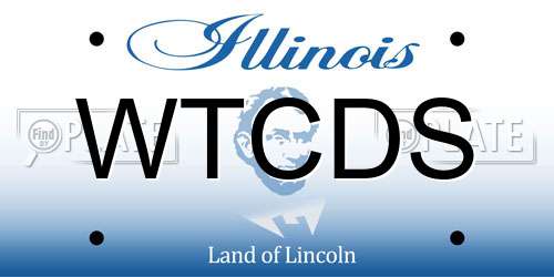 WTCDS Illinois License Plate