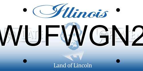 WUFWGN2 Illinois License Plate