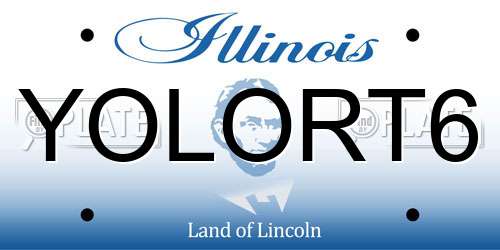 YOLORT6 Illinois License Plate