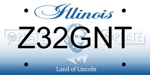 Z32GNT Illinois License Plate