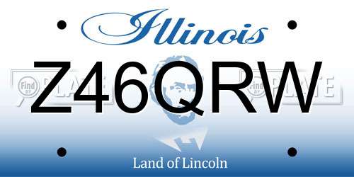 Z46QRW Illinois License Plate