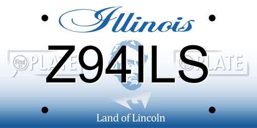 Z94ILS Illinois License Plate
