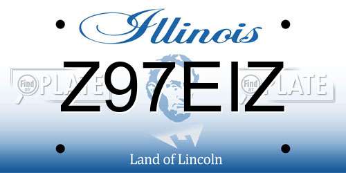 Z97EIZ Illinois License Plate
