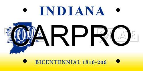 CARPRO Indiana License Plate