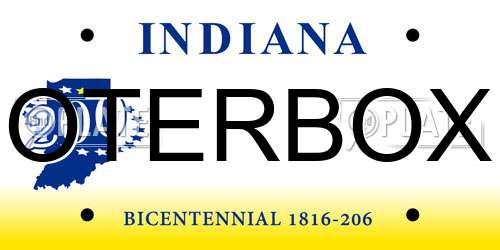 OTERBOX Indiana License Plate