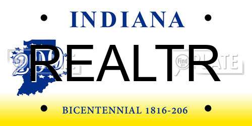 REALTR Indiana License Plate
