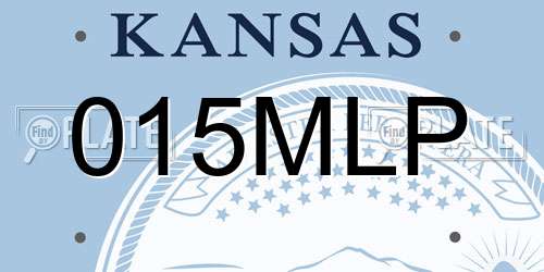 015MLP Kansas License Plate