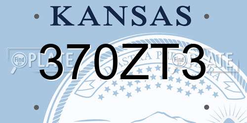 370ZT3 Kansas License Plate