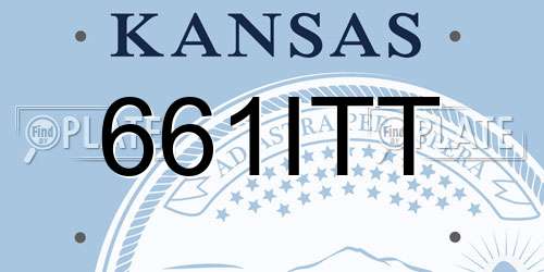 661ITT Kansas License Plate