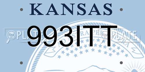 993ITT Kansas License Plate