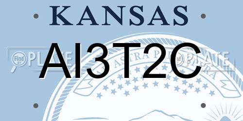 AI3T2C Kansas License Plate