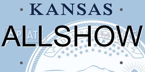 ALLSHOW Kansas License Plate