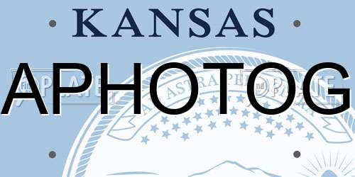 APHOTOG Kansas License Plate