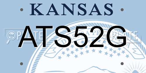 ATS52G Kansas License Plate