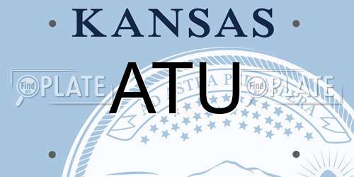ATU Kansas License Plate