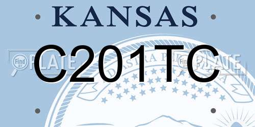 C201TC Kansas License Plate