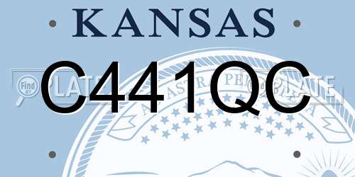 C441QC Kansas License Plate