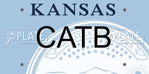 CATB Kansas License Plate
