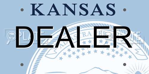 DEALER Kansas License Plate