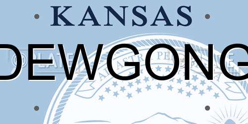 DEWGONG Kansas License Plate