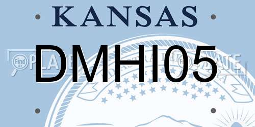 DMHI05 Kansas License Plate