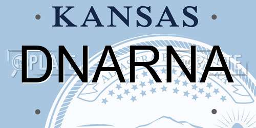 DNARNA Kansas License Plate