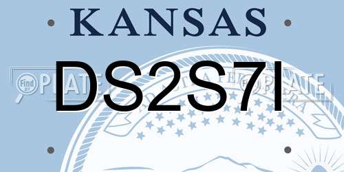 DS2S7I Kansas License Plate