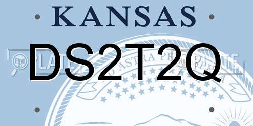 DS2T2Q Kansas License Plate