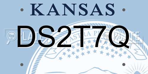 DS2T7Q Kansas License Plate
