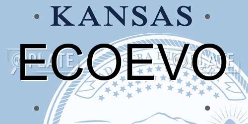 ECOEVO Kansas License Plate