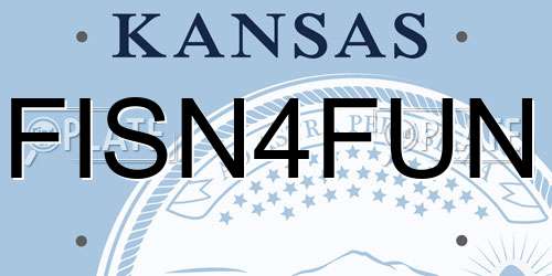 FISN4FUN Kansas License Plate