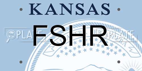 FSHR Kansas License Plate