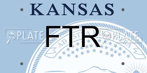 FTR Kansas License Plate