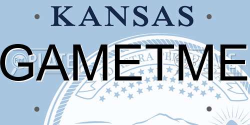 GAMETME Kansas License Plate