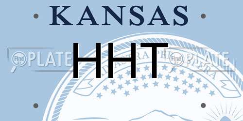 HHT Kansas License Plate
