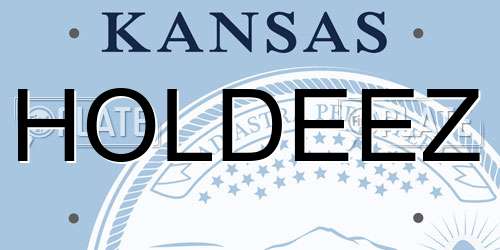 HOLDEEZ Kansas License Plate
