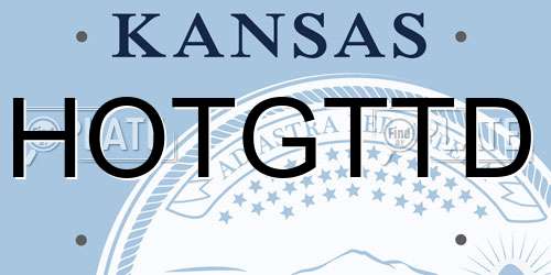 HOTGTTD Kansas License Plate