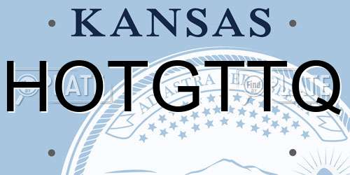 HOTGTTQ Kansas License Plate