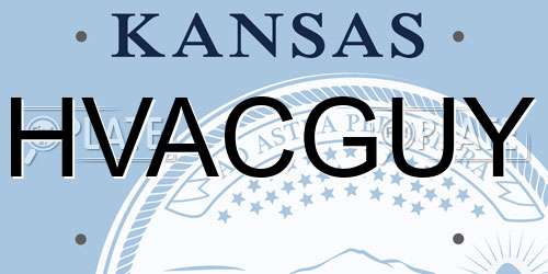 HVACGUY Kansas License Plate