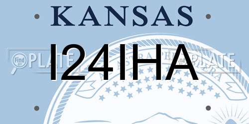 I24IHA Kansas License Plate