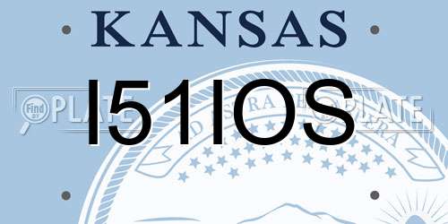 I51IOS Kansas License Plate