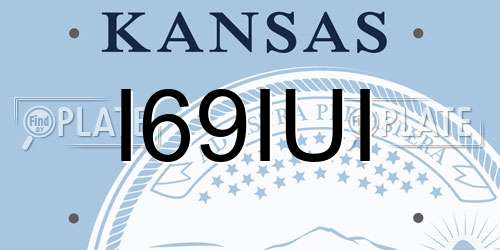 I69IUI Kansas License Plate