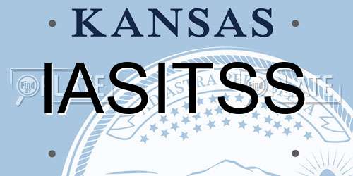 IASITSS Kansas License Plate