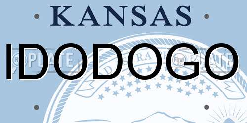 IDODOGO Kansas License Plate
