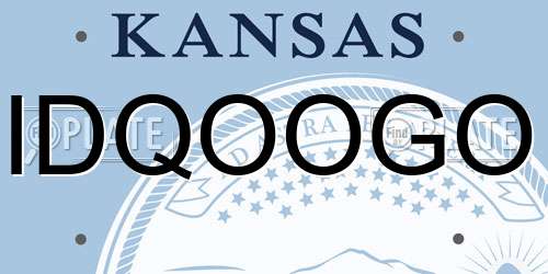 IDQOOGO Kansas License Plate