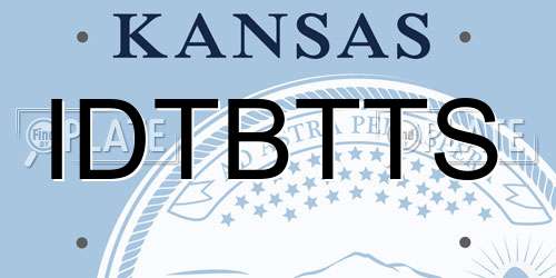 IDTBTTS Kansas License Plate
