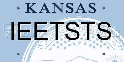 IEETSTS Kansas License Plate