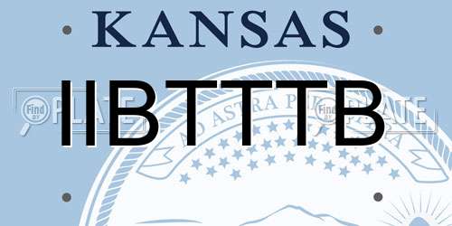 IIBTTTB Kansas License Plate