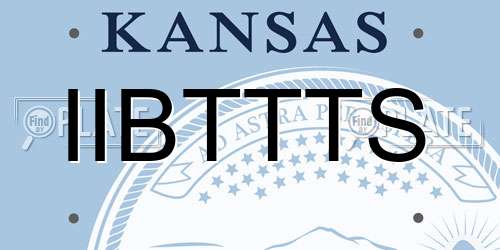 IIBTTTS Kansas License Plate