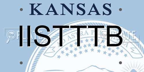IISTTTB Kansas License Plate